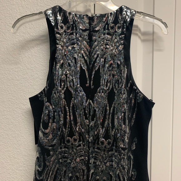 David Meister Sequined Cocktail Dress - Picture 4 of 7